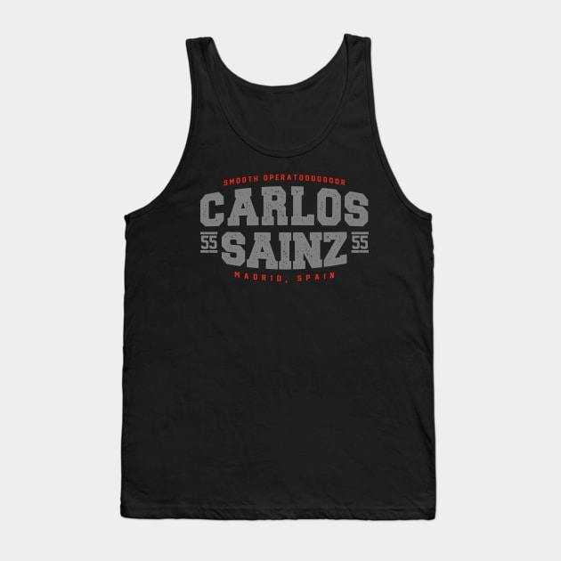 Team Carlos Sainz Tank Top by SmithyJ88